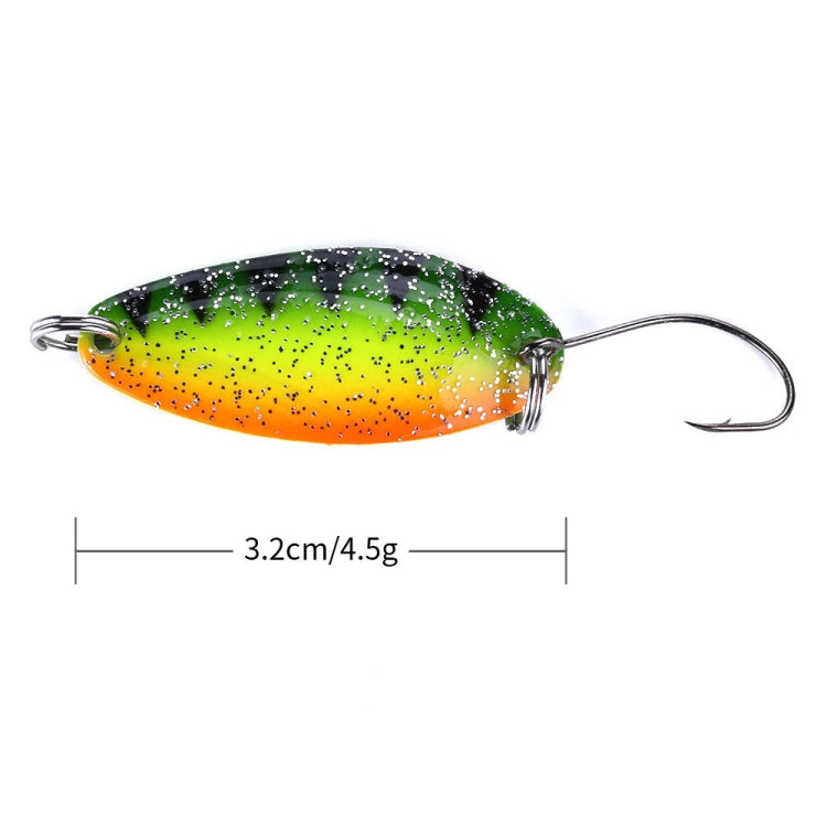 HENGJIA 3.2cm 4.5g Lua Melon Sequins Horse Mouth Metal Fishing Fake Bait(4)