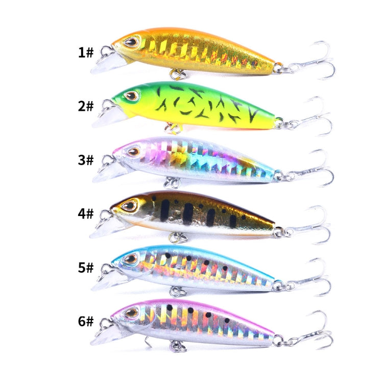 HENGJIA 5.5cm 6.6g Mino Luya Fake Bait Long Casting Sinking Bionic Lure(2)