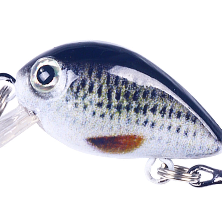 HENGJIA 2.5cm 1.5g Floating Water Little Fat Micro-Object Mini 3D Printing Luya Bait(3)