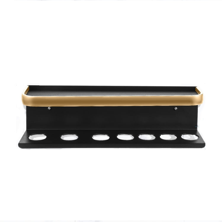 For Dyson Airwrap Wall-Mounted Shelf Storage Rack, Style: A Type Black Gold