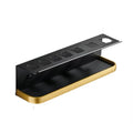 For Dyson Airwrap Wall-Mounted Shelf Storage Rack, Style: B Type Black Gold