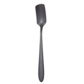 304 Stainless Steel Square Head Spoon Cake Dessert Coffee Small Spoon, Color: Titanium Black