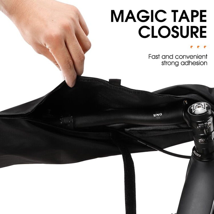 WEST BIKING Bicycle Handlebar Rain & Dust Protection Cover(Black)