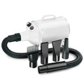 2100W Dog Dryer Stepless Speed Pet Hair Blaster Pet Water Blower 220V AU Plug(Pure White)