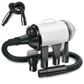 2100W Dog Dryer Stepless Speed Pet Hair Blaster With Vacuum Cleaner 220V AU PLug(Black White)