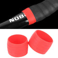 WEST BIKING 2pairs Road Bike Handlebar With Retaining Ring Brake Cable Protector(Red)