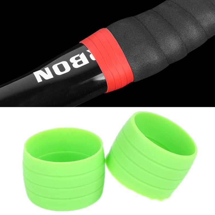 WEST BIKING 2pairs Road Bike Handlebar With Retaining Ring Brake Cable Protector(Green)