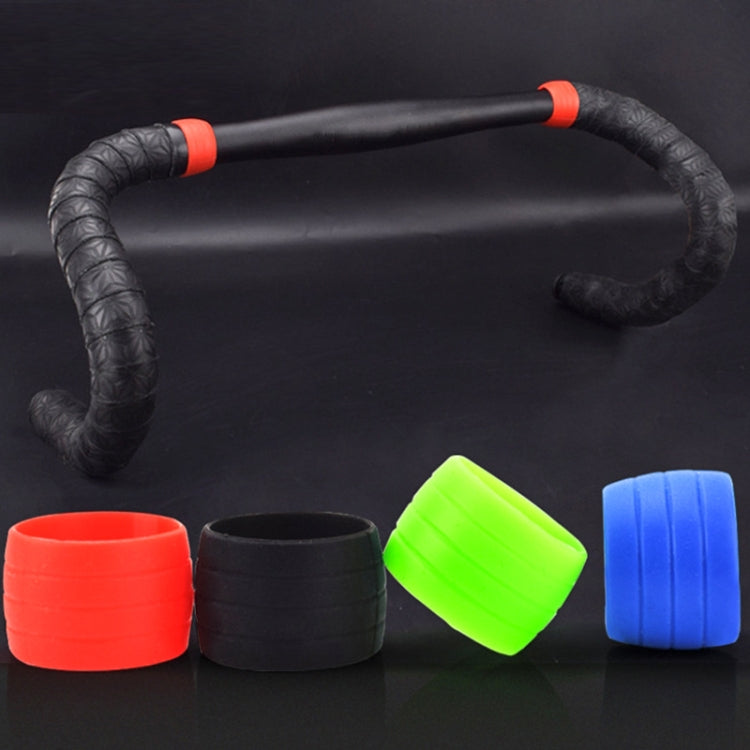 WEST BIKING 2pairs Road Bike Handlebar With Retaining Ring Brake Cable Protector(Red)