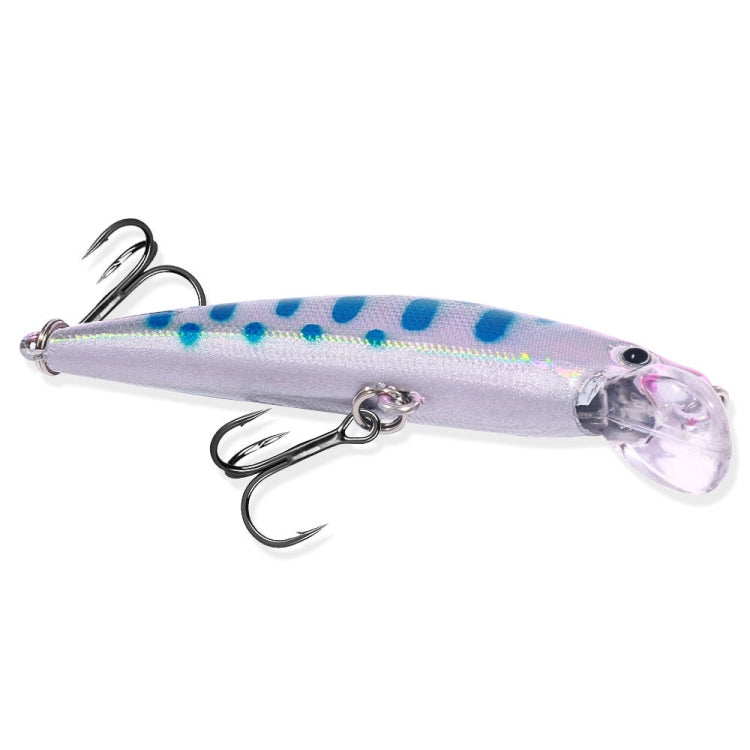 HENGJIA 5.7cm 3.4g Microbe Road Lures Slow Sinking Minnow Fake Bait, Color: 10 Colors Bagged
