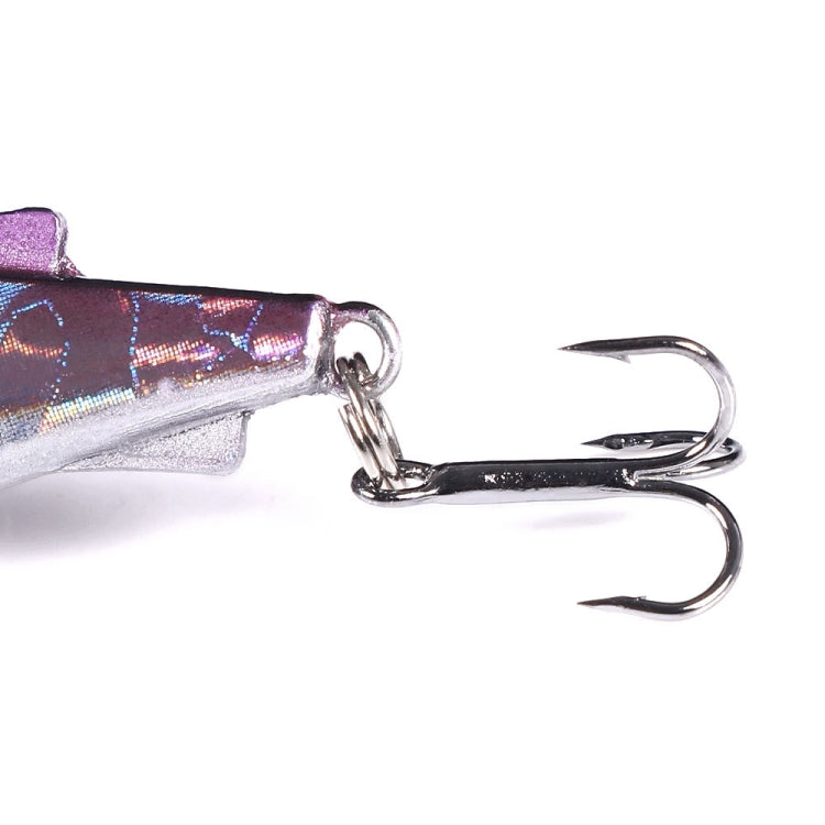 HENGJIA 4cm 4g Submerged Trembler Swimming VIB Luya Fish Bait Microbe Warbler Fake Bait(7)