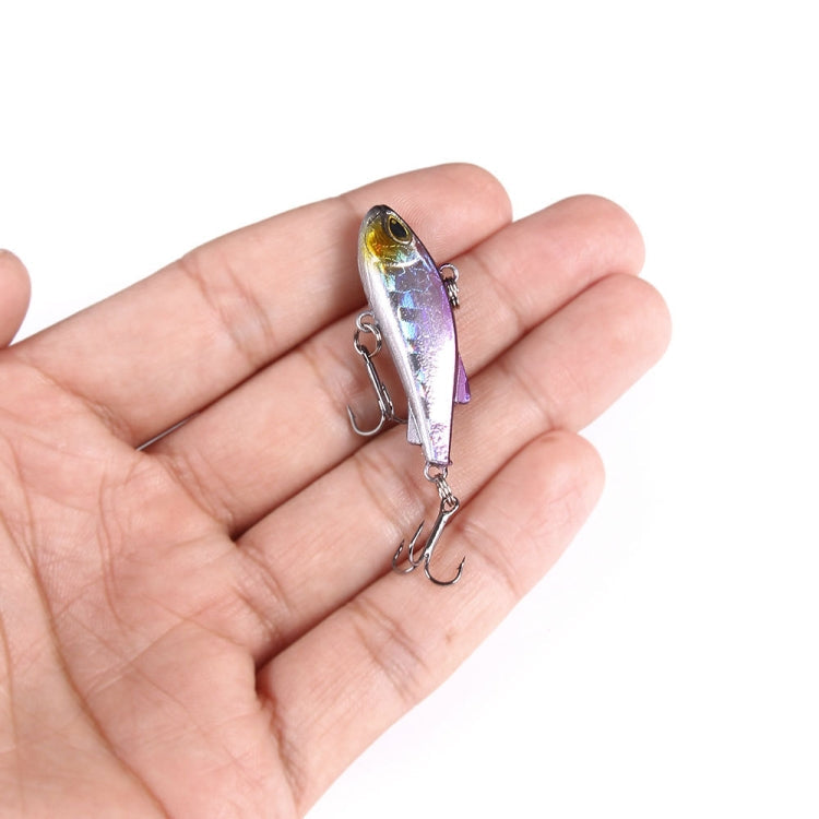HENGJIA 4cm 4g Submerged Trembler Swimming VIB Luya Fish Bait Microbe Warbler Fake Bait(9)