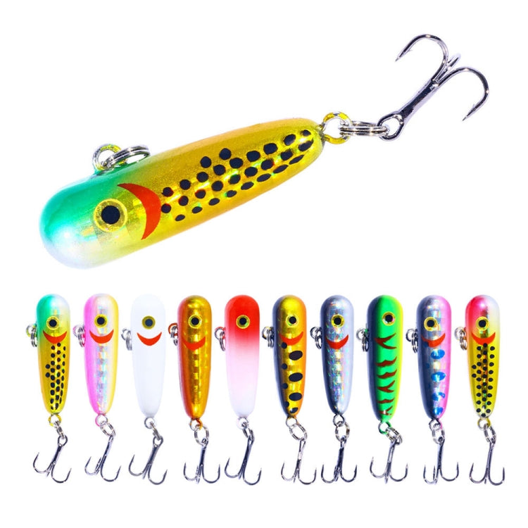 HENGJIA 3.5cm 2.3g Long Casting Sinking Mini Lure Micro Pencil Sinking Fake Bait(10)