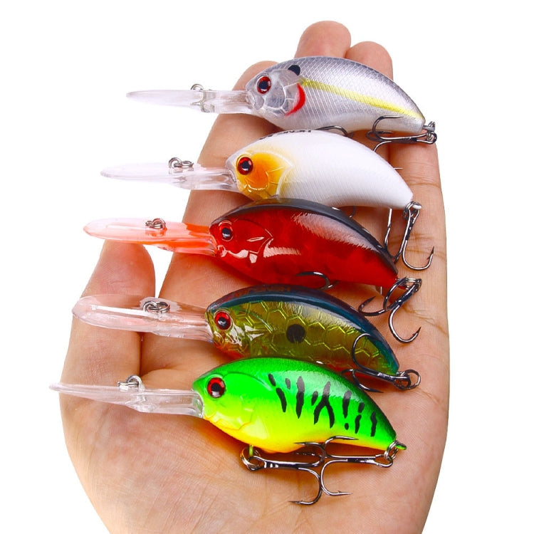 HENGJIA Rock Lure Small Fat Hard Bait Boxed Fake Bait(2)