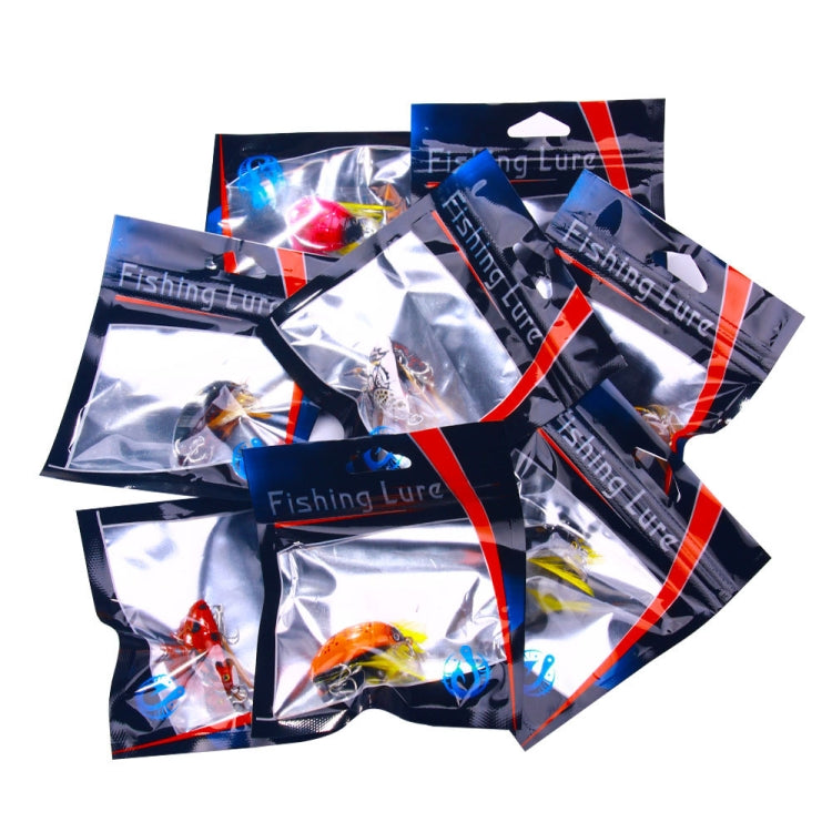 HENGJIA Insect Floating Water Bionic Bait Beetle Water Surface Bass Tap Fake Bait, Color: 8 Colors Bagged