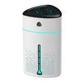 Silent USB Plug-In Silver Ion Purifying Humidifier Household Night Light Atomizer, Color: White