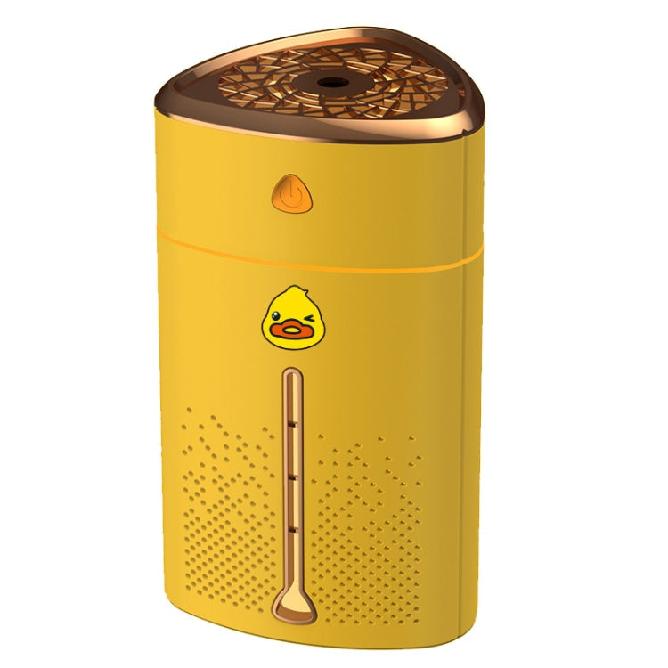 Silent USB Plug-In Silver Ion Purifying Humidifier Household Night Light Atomizer, Color: Duck