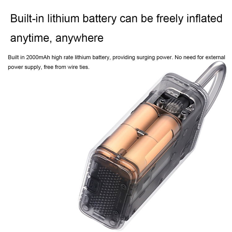 Xiaomi Mijia Portable Universal Car Air Pump Bicycle Tire Pump Electric Air Compressor(Air Pump 2)