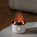Volcanic Essential Oil Aroma Diffuser Ultrasonic Air Humidifier, Model: Monochrome(EU Plug)