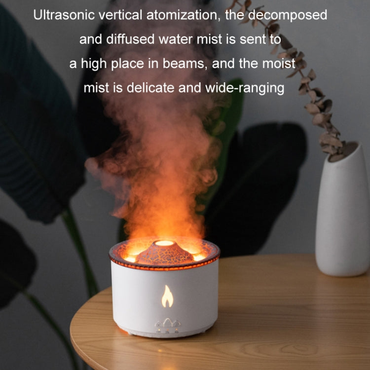 Volcanic Essential Oil Aroma Diffuser Ultrasonic Air Humidifier, Model: Full Split Remote Control(US Plug)