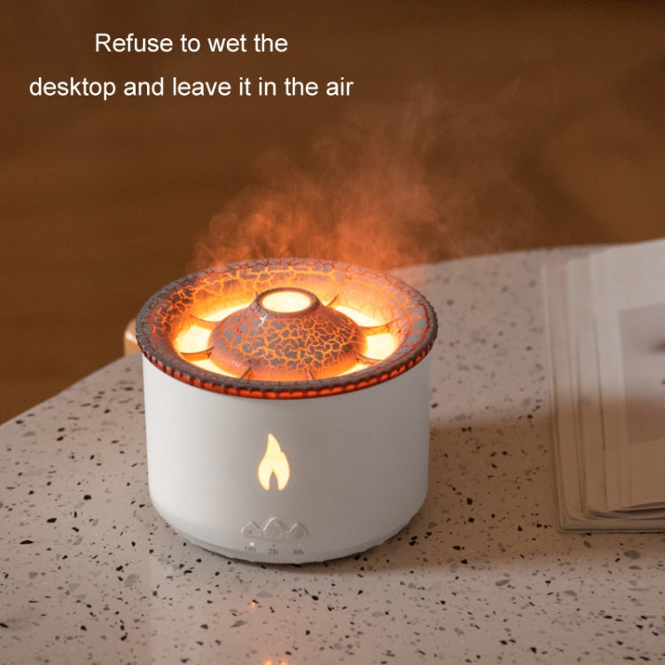 Volcanic Essential Oil Aroma Diffuser Ultrasonic Air Humidifier, Model: Full Split Remote Control(UK Plug)