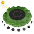 28cm Lotus Leaf Solar Fountain Outdoor Garden Floating Landscaping