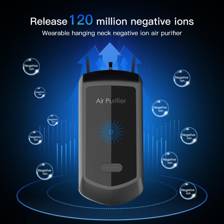 120 Million Negative Ion Air Purifier Mini Hanging Neck Purifier(White)