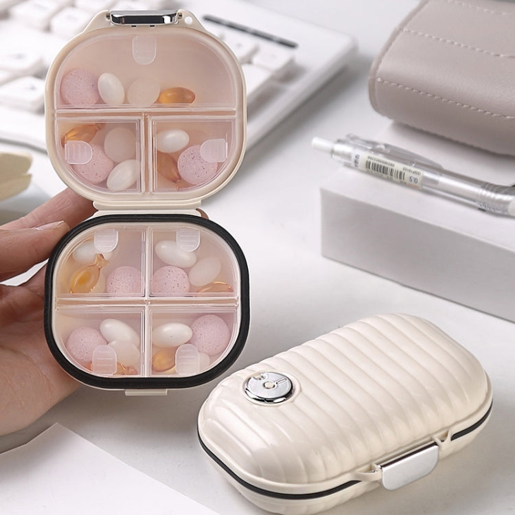 One Week Outdoor Travel Portable Medicine Dispensing Box Mini Airtight Box, Size: Small