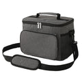 10L Waterproof Oxford Cloth Picnic Bag Outdoor Ice Pack Thickened Portable Insulation Bag(Gray)