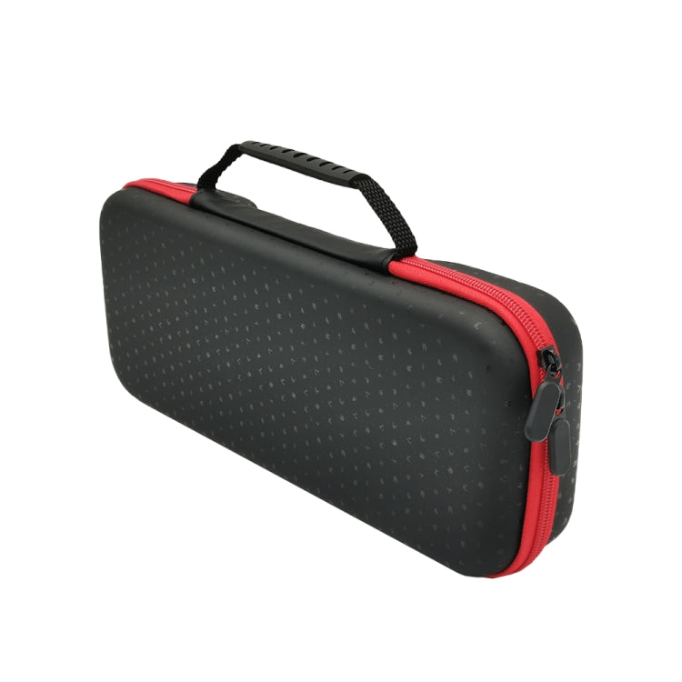 For ASUS ROG Ally Game Console Portable PU Waterproof Storage Box(Red)