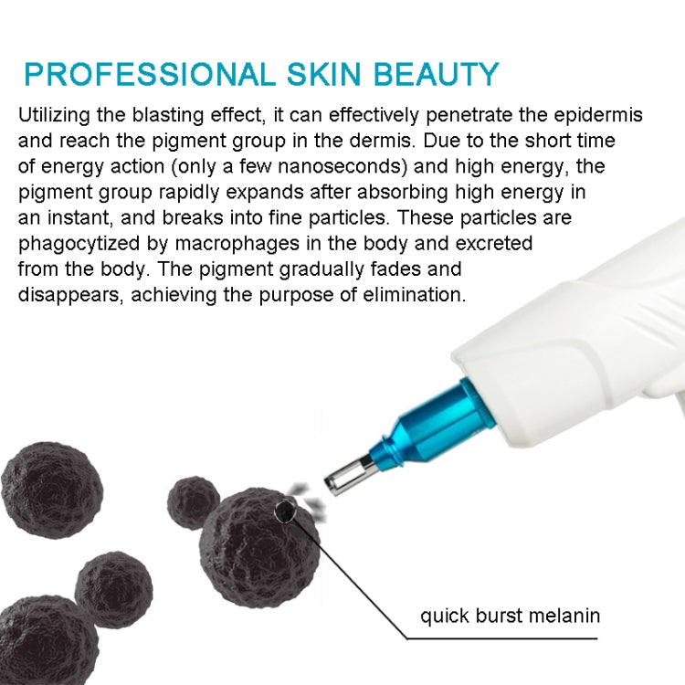 Laser Tattoo Removal Machine Non-invasive Eyebrow Washing Beauty Equipment(EU Plug)