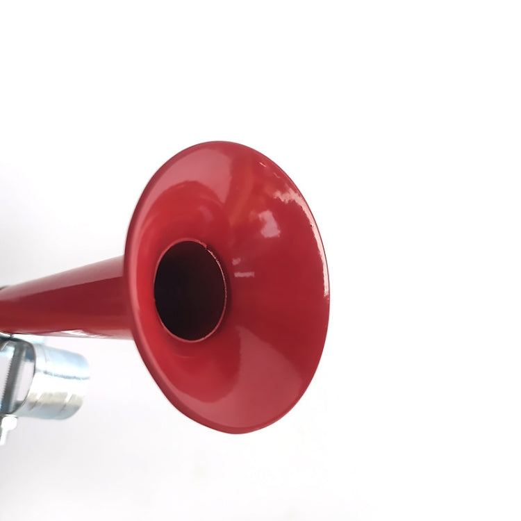 2pcs 7 inch Metal Plating Bicycle Air Horn Bicycle Accessories, Color: Pink