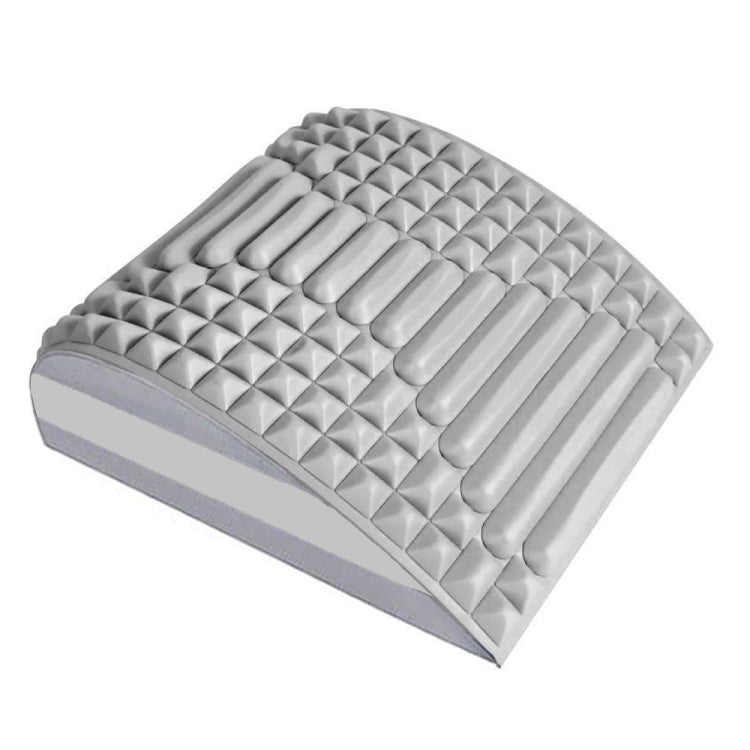 Lumbar Relaxing Massager Spinal Corrective Stretch Exercise Aid, Specification: Color Matching (Gray)