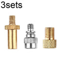 3sets 3 in 1 SV/AV/DV Bicycle Valve Adapter Set Bike Ball Pump Accessories