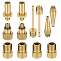 12 in 1 SV/AV/DV Bicycle Valve Adapter Set Bike Ball Pump Accessories