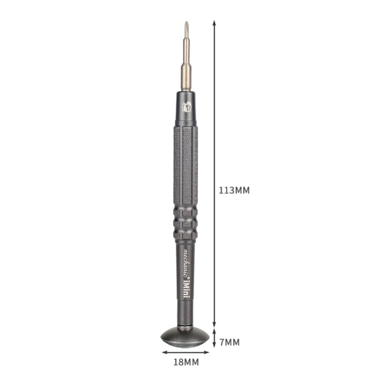 MECHANIC iMini Series Mobile Phone Repair Glasses Screw Batch Clock Tool, Series: Five Star 0.8