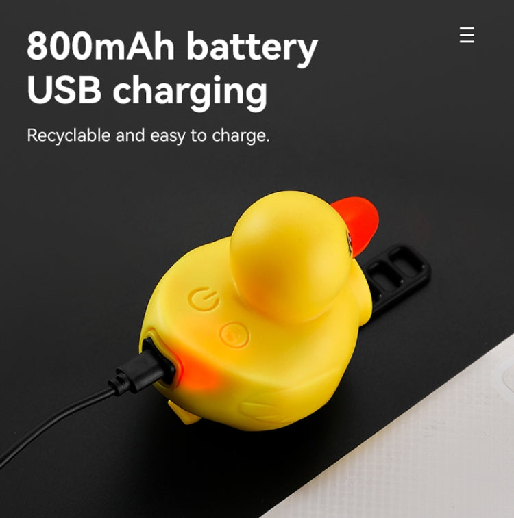 Yellow Duck Bike Bell Handlebar Headlight Car Ornaments Cycling Accessories Helmets Decor(Dog Helmet)