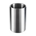 Large Capacity Thickened Stainless Steel Round Ice Bucket Bar Double-Layer Champagne Beer Barrel(1.6L)