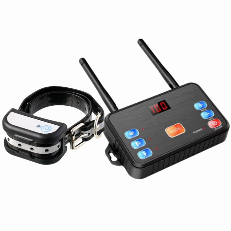 2 In 1 Pet Wireless Fence Bark Control Smart Dog Trainer, Set: 1 For 2