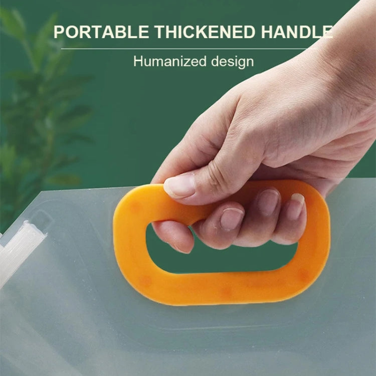 5pcs Portable Food Packaging Bag Grain Sealed Bag Fresh-keeping Storage Bag, Capacity: 2.5kg