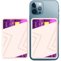 AhaStyle PT133-C Silicone Adhesive Card Case(Pink)