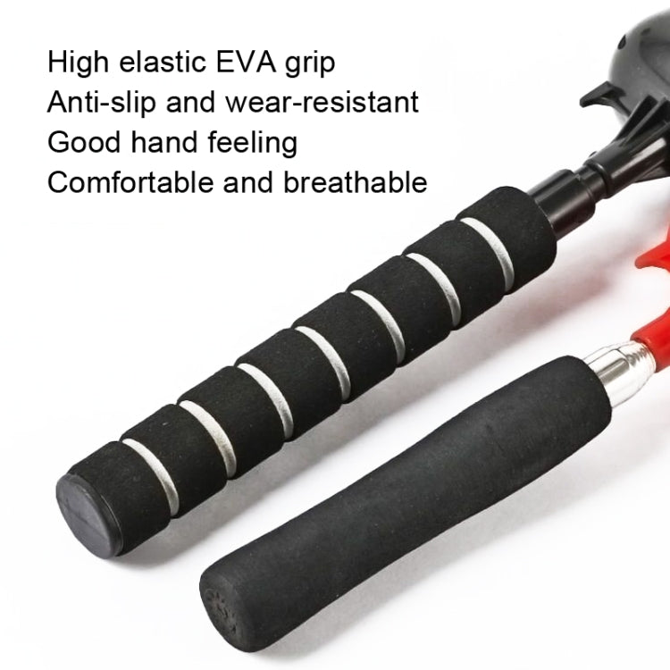 Fishing Bait Throwing Spoon Nesting Device Retractable Casting Scoop, Style: Aluminum Alloy