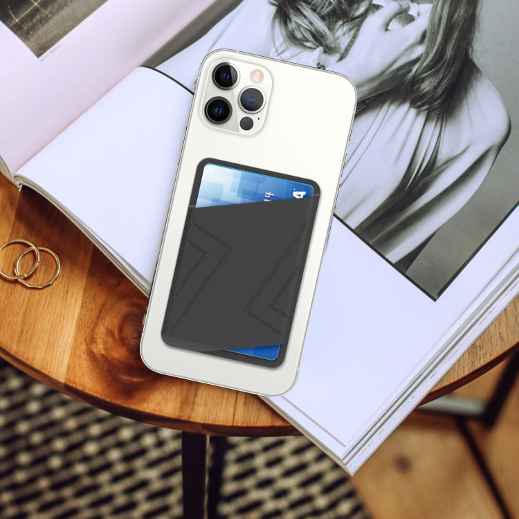 AhaStyle PT133-C-S Silicone Adhesive Card Case(Blue)