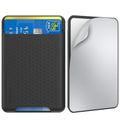 AhaStyle PT133-S Adhesive Model Mobile Phone Silicone Card Case(Black)