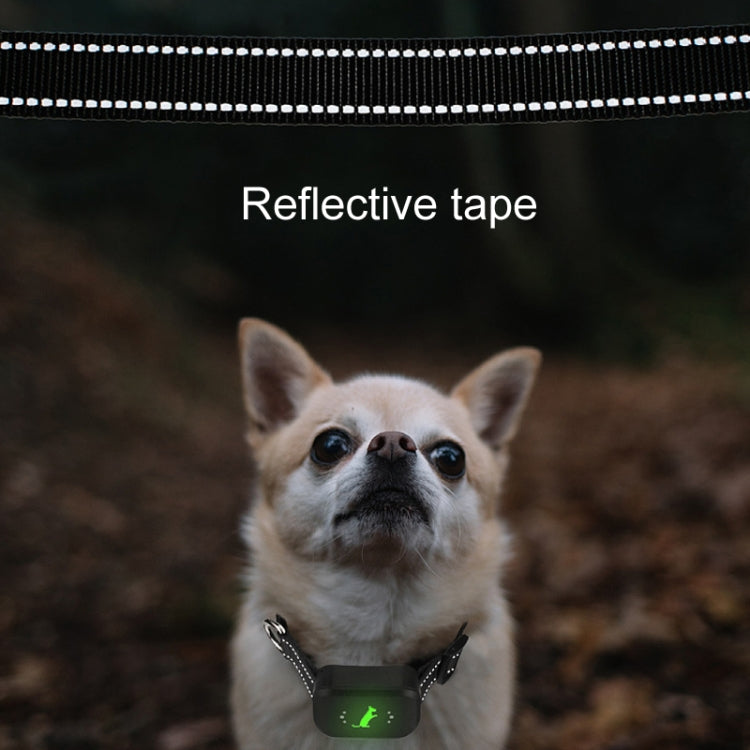 Smart Waterproof Electric Shock Dog Trainer Rechargeable Remote Bark Stopper(Black)