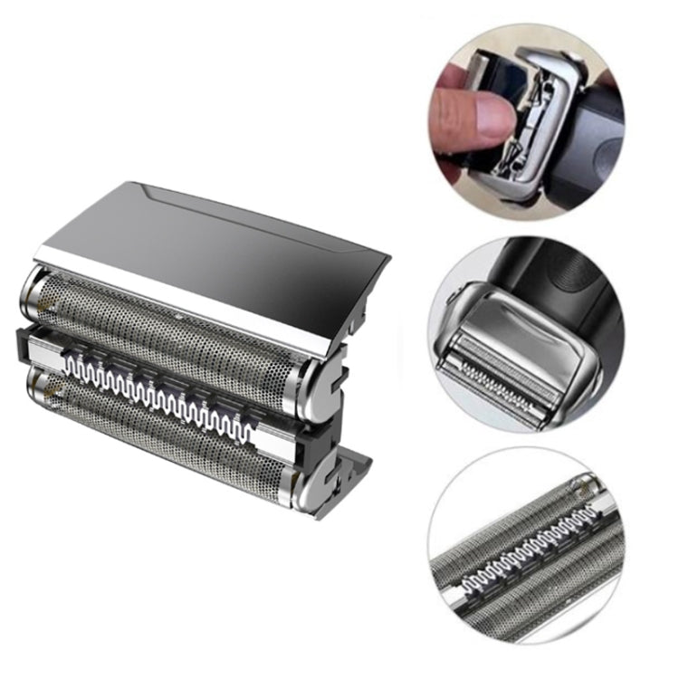For BRAUN 52S/5 Series Electric Shaver Head Omentum Assembly(With Words)
