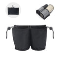 Multifunctional Suitcase Portable Storage Beverage Cup Holder(Black)