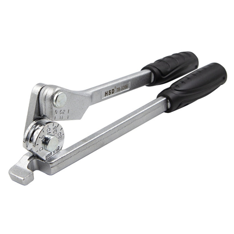 HSD TB-3206 6mm Diameter Manual Stainless Steel Pipe Iron Tube Bender Air Conditioner Copper Pipe Aluminum Pipe Bender