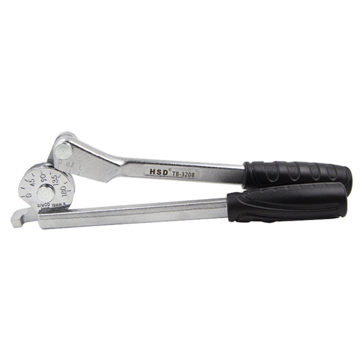 HSD TB-3208 8mm Diameter Manual Stainless Steel Pipe Iron Tube Bender Air Conditioner Copper Pipe Aluminum Pipe Bender
