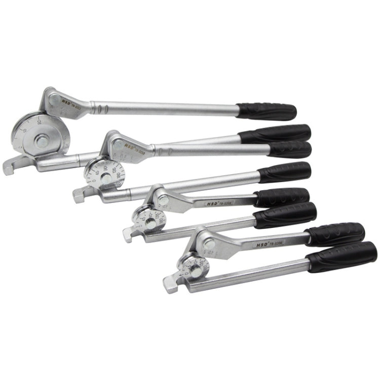 HSD TB-3206 6mm Diameter Manual Stainless Steel Pipe Iron Tube Bender Air Conditioner Copper Pipe Aluminum Pipe Bender