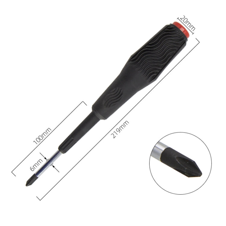 HSD HS-5210 Phillips Non-Slip Handle With Magnetic Screwdriver